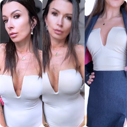 Body usztywniane + ramiączka uni beż